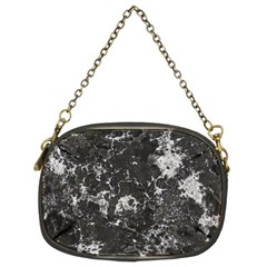 Dark Marble Camouflage Texture Print Chain Purse (two Sides) by dflcprintsclothing