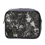 Dark Marble Camouflage Texture Print Mini Toiletries Bag (Two Sides) Front