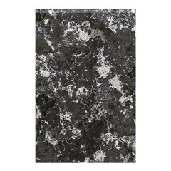 Dark Marble Camouflage Texture Print Shower Curtain 48  X 72  (small) 