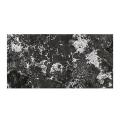 Dark Marble Camouflage Texture Print Satin Wrap by dflcprintsclothing