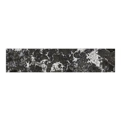 Dark Marble Camouflage Texture Print Velvet Scrunchie by dflcprintsclothing