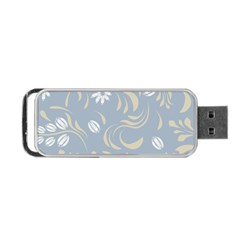 Folk Flowers Pattern Floral Surface Design Seamless Pattern Portable Usb Flash (two Sides) by Eskimos