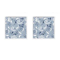 Folk Flowers Pattern Floral Surface Design Seamless Pattern Cufflinks (square) by Eskimos