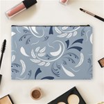 Folk flowers pattern Floral surface design Seamless pattern Cosmetic Bag (Large) Back