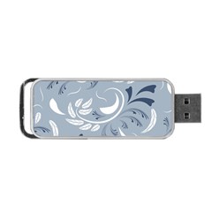 Folk Flowers Pattern Floral Surface Design Seamless Pattern Portable Usb Flash (two Sides) by Eskimos