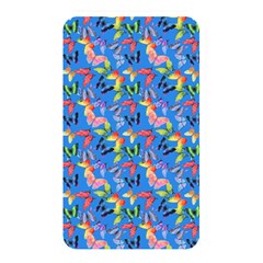 Multicolored Butterflies Fly On A Blue Background Memory Card Reader (rectangular) by SychEva