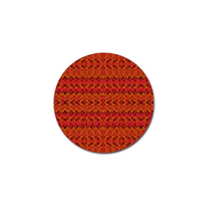 Red Pattern Golf Ball Marker (4 pack)