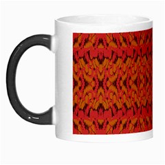 Red Pattern Morph Mugs by Sparkle