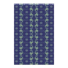 Flowers Pattern Shower Curtain 48  X 72  (small) 