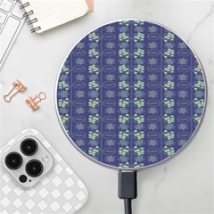 Flowers Pattern Wireless Charger