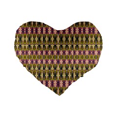 Digital Illusion Standard 16  Premium Flano Heart Shape Cushions