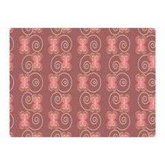 Flowers Pattern Double Sided Flano Blanket (mini)  by Sparkle