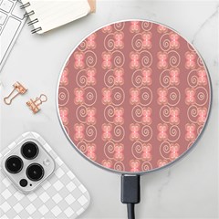 Flowers Pattern Wireless Charger