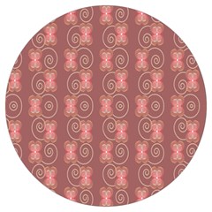 Flowers Pattern Round Trivet by Sparkle