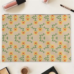 Flowers Pattern Cosmetic Bag (xxl) by Sparkle