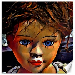 Doll Face Ii Canvas 12  X 12  by karstenhamre