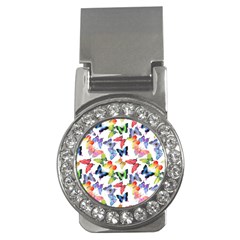 Bright Butterflies Circle In The Air Money Clips (cz)  by SychEva