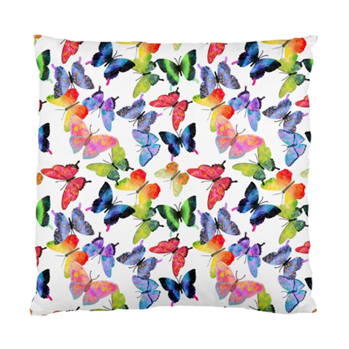 Bright Butterflies Circle In The Air Standard Cushion Case (Two Sides)