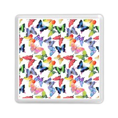 Bright Butterflies Circle In The Air Memory Card Reader (square) by SychEva