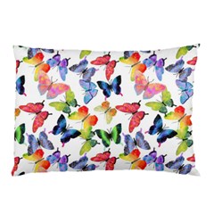 Bright Butterflies Circle In The Air Pillow Case (two Sides) by SychEva