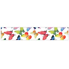 Bright Butterflies Circle In The Air Large Flano Scarf  by SychEva