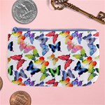 Bright Butterflies Circle In The Air Large Coin Purse Front