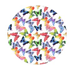 Bright Butterflies Circle In The Air Mini Round Pill Box (pack Of 3)