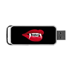 Glam Lipstick Vampire Teeth Portable Usb Flash (two Sides) by VernenInk