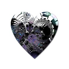 When Gears Turn Heart Magnet by MRNStudios