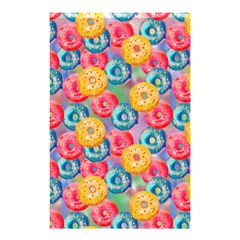 Multicolored Donuts Shower Curtain 48  X 72  (small) 