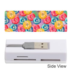 Multicolored Donuts Memory Card Reader (stick) by SychEva