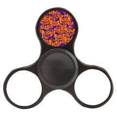 Purple And Orange Pumpkins, Crazy Halloween Pattern, Jack O  Lantern Finger Spinner by Casemiro