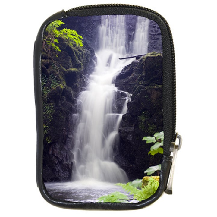 Scottish Waterfall Compact Camera Leather Case