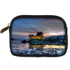 Eilean Donan Castle, Scotland Digital Camera Leather Case by JeanKellyPhoto