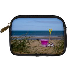 Dornoch Beach, Scotland Digital Camera Leather Case by JeanKellyPhoto