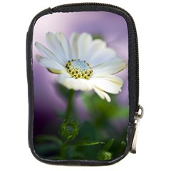 African Daisy Compact Camera Leather Case by JeanKellyPhoto