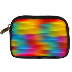 Multi-colored Digital Camera Leather Case by JeanKellyPhoto