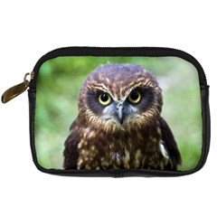 Owl Digital Camera Leather Case by JeanKellyPhoto