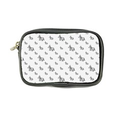 Grey Unicorn Sketchy Style Motif Drawing Pattern Coin Purse by dflcprintsclothing