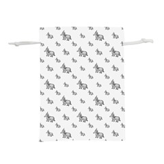 Grey Unicorn Sketchy Style Motif Drawing Pattern Lightweight Drawstring Pouch (s) by dflcprintsclothing