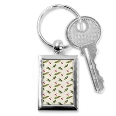 Spruce And Pine Branches Key Chain (rectangle) by SychEva