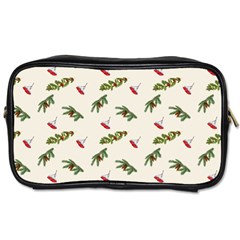 Spruce And Pine Branches Toiletries Bag (one Side) by SychEva