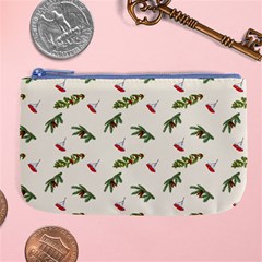 Spruce And Pine Branches Large Coin Purse by SychEva