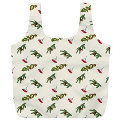 Spruce And Pine Branches Full Print Recycle Bag (xxl) by SychEva