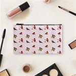 Bullfinches Sit On Branches Cosmetic Bag (Small) Front