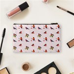 Bullfinches Sit On Branches Cosmetic Bag (Small) Back