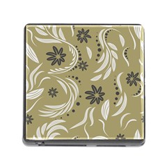 Folk Flowers Pattern Floral Surface Design Seamless Pattern Memory Card Reader (square 5 Slot) by Eskimos