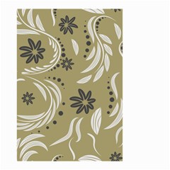 Folk Flowers Pattern Floral Surface Design Seamless Pattern Small Garden Flag (two Sides)