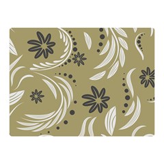 Folk Flowers Pattern Floral Surface Design Seamless Pattern Double Sided Flano Blanket (mini)  by Eskimos