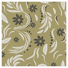 Folk Flowers Pattern Floral Surface Design Seamless Pattern Lightweight Scarf  by Eskimos